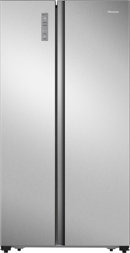 Hisense RS677N4ACC side-by-side холодильник Отдельно стоящий 519 L Серый, Нержавеющая сталь