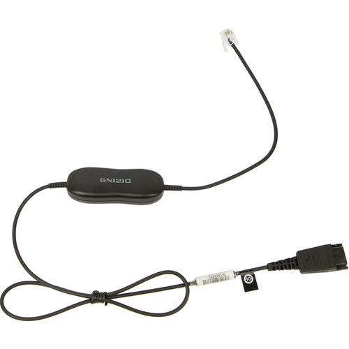 JABRA GN 1210 cord 0.8m straight QD to