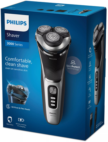 Philips Shaver 3000 Series S3341/13 Wet & Dry Electric Shaver – image 4