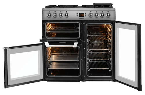 Leisure CS90FMIRX cooker Freestanding cooker Electric Gas Stainless steel – image 2