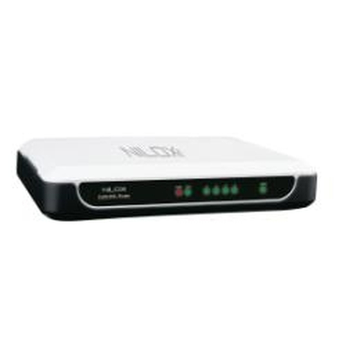 Nilox 16NX071900001 wired router Black, White