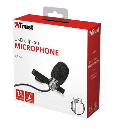 Trust Lava Black Laptop microphone – image 5