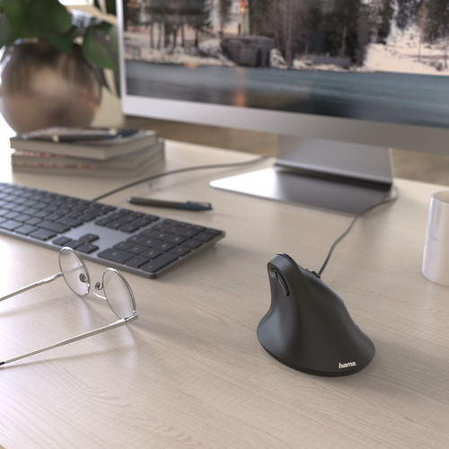 Hama Emc-500 Vertical Ergonomic Optical Mouse - Black - image 6