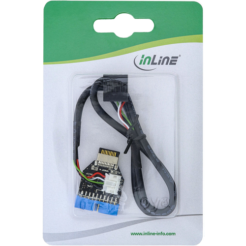 InLine 33446A interfacekaart/-adapter USB 3.2 Gen 1 (3.1 Gen 1) Intern, afbeelding 2