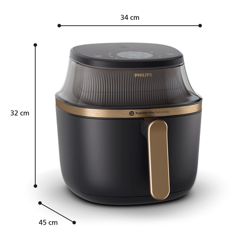Philips Airfryer XXL 3000 Serie NA342/00, afbeelding 2