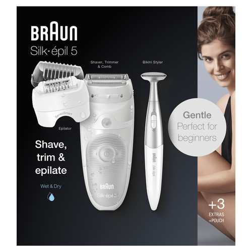 Braun Silk-épil 5 81770431 epilator 28 tweezers White – image 4