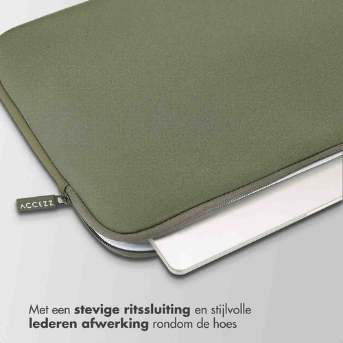 <p>De Laptop Sleeve van Accezz is een praktische en beschermende hoes voor het meenemen van jouw laptop. Of je nou met de trein, fiets of auto naar je, afbeelding 8