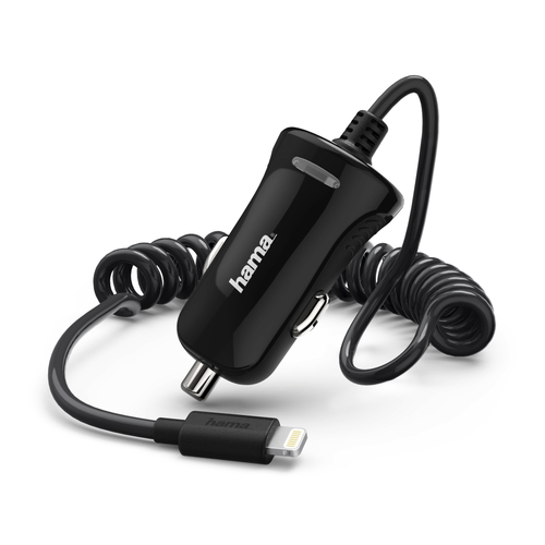 Hama 00183268 mobile device charger Smartphone Black Cigar lighter Fast charging Auto