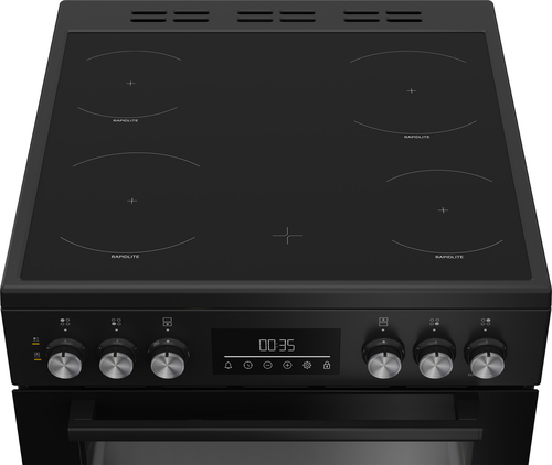 Beko EDC6731K 60cm Double Oven Electric Cooker – image 4