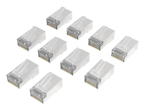 Hama 00300028 сетевой кабель Серебристый, Прозрачный Cat6a