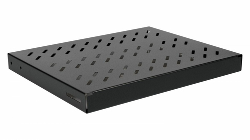 Equip legplanken variabel 19" voor Serverschränke, 1U 35cm zwart, afbeelding 2