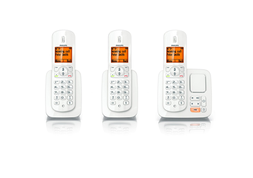 Philips Perfect sound Cordless phone with answering machine CD2853W/GB – image 2