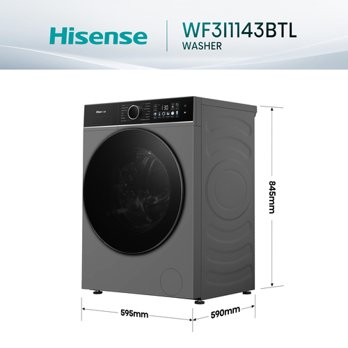 Hisense WF3I1143BTL washing machine Front-load – image 6
