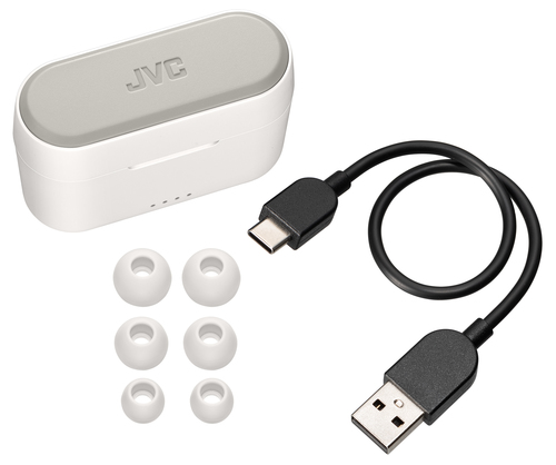 JVC HA-A9T-W In-ear oordopjes Wit, afbeelding 3