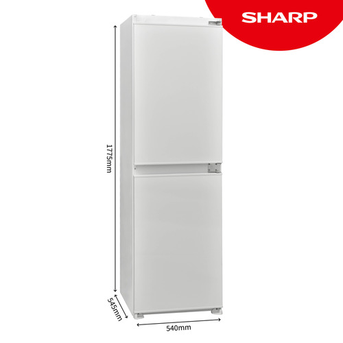 Sharp SJ-BE240M1XS-EN fridge-freezer Freestanding – image 2