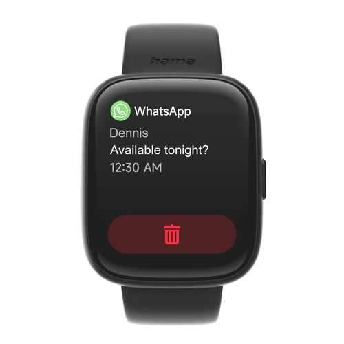 Hama Smartwatch 4000 Smartwatch Zwart, afbeelding 2
