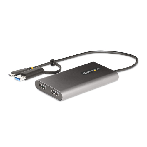 StarTech.com 109B-USBC-HDMI USB графический адаптер 3840 x 2160 пикселей Серый