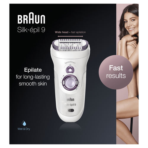 Braun Silk-épil 9 9-690 40 tweezers White – image 3