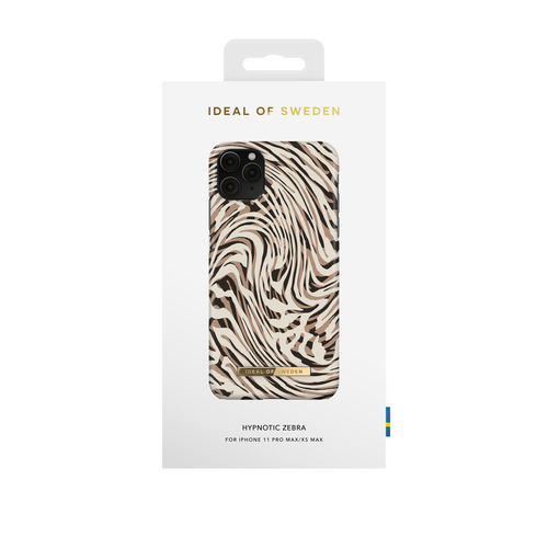 iDeal of Sweden Printed Case iPhone 11PROMAX/XS MAX Hypnotic Zebra