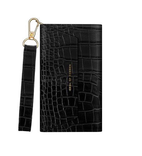 iDeal of Sweden Cassette Clutch iPhone 8/7/6/6S P Black Croco – image 2