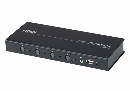 ATEN CS724KM KVM switch Black