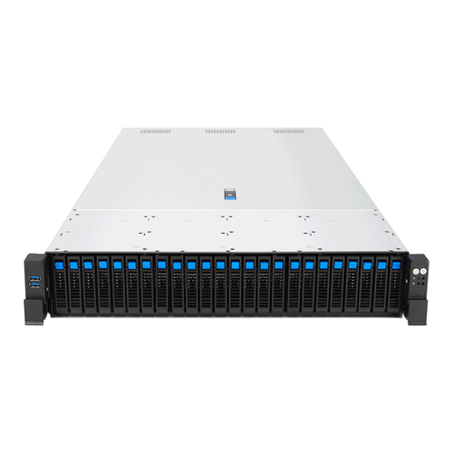 ASUS RS720-E12-RS24G Rack (2U) Zwart, Zilver