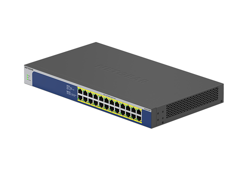 NETGEAR GS524PP Неуправляемый Gigabit Ethernet (10/100/1000) Питание по Ethernet (PoE) Серый