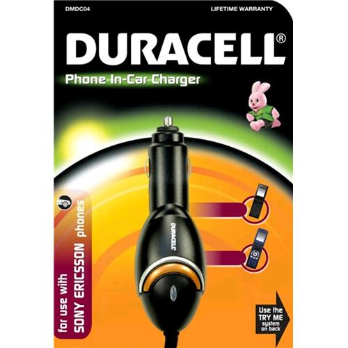 Duracell DMDC04 mobile device charger Mobile phone Black Cigar lighter Auto