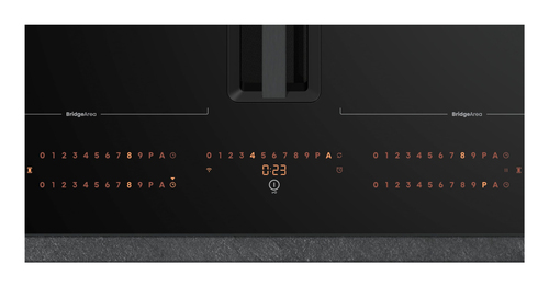 Hisense This 60 cm wide induction hob with built in hood is perfect for kitchen islands and open spaces. It provides fast heating, powerful ventilation, and a s – image 2