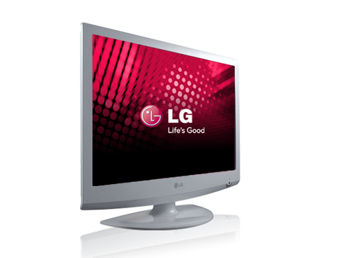 LG 22LG3100 TV 55.9 cm (22") HD White 300 cd/m²