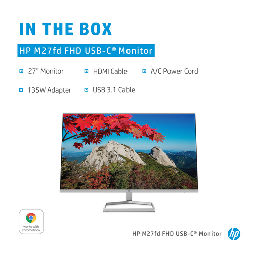 HP M27fd computer monitor – image 8