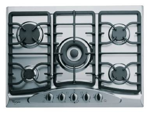 Whirlpool AKM393/IX hob White Built-in Gas 5 zone(s)