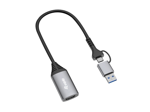 Equip 133498 USB grafische adapter 1920 x 1080 Pixels Grijs, afbeelding 2