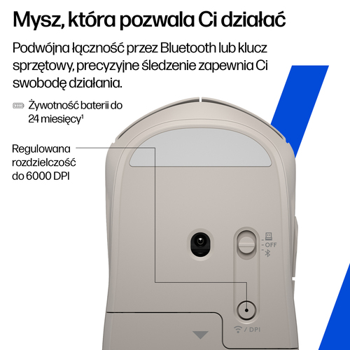 HP Mysz bezprzewodowa 400 Quiet