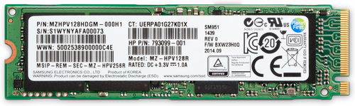 HP Z Turbo Drive 512 GB M.2 PCI Express 3.0 NVMe MLC