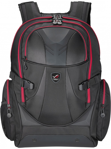 ASUS ROG XRANGER mugursoma Melns/Sarkans Neilons, Gumija