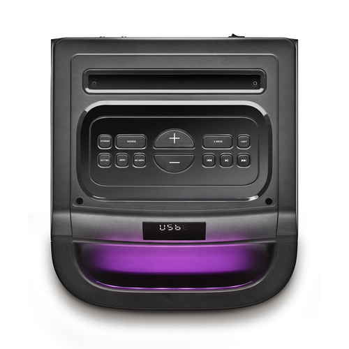 NGS WILD SPACE 2 Altavoz portátil estéreo Negro 400 W