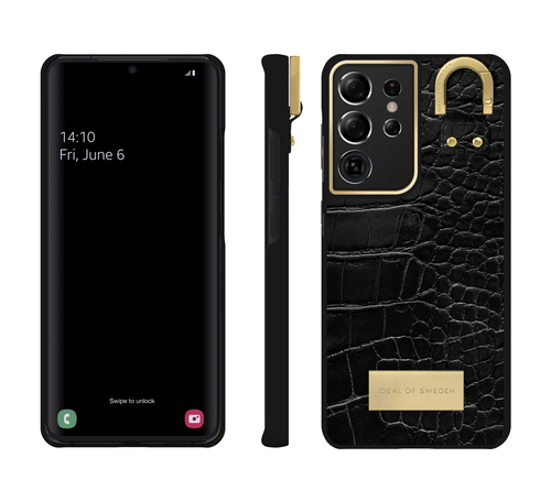 iDeal of Sweden Atelier Case Galaxy S21U Black Croco – image 3