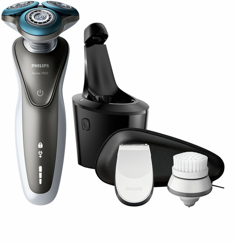 Philips SHAVER Series 7000 S7720/35 men's shaver Rotation shaver Trimmer Grey, White – image 2