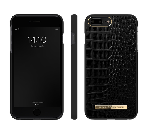 iDeal of Sweden Atelier Case iPhone 8/7/6/6S P Neo Noir Croco – image 2