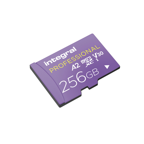 Integral 256GB MICRO SD CARD MICROSDXC UHS-1 U3 CL10 V30 A2 UP TO 180MBS READ 150MBS WRITE – image 2