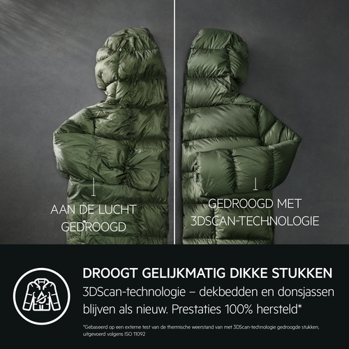 AEG TR97MUNCHEN AbsoluteCare Pro Warmtepompdroger Wit, afbeelding 4