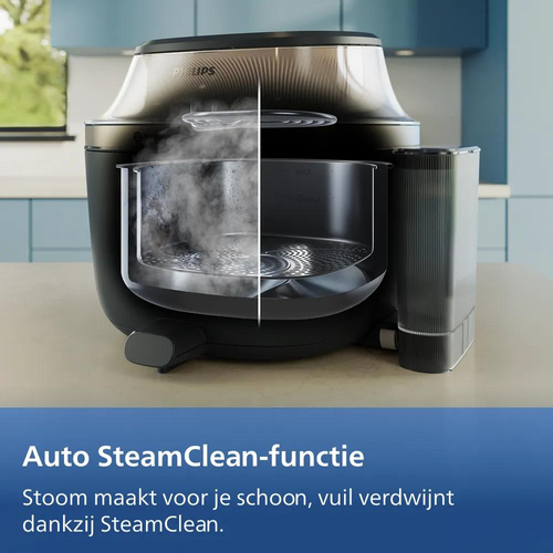 Philips 5000-serie met stoomfunctie - NA547/07 Airfryer Zwart, afbeelding 9