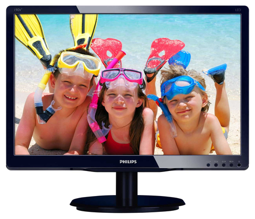 Philips LCD monitor with LED backlight 190V4LSU/93 – image 2