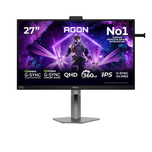 AOC AGON PRO AG276QSG2 computer monitor 68,6 cm (27 ) 2560 x 1440 Pixels Quad HD Zwart, Grijs