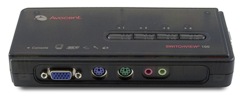 Vertiv SwitchView 100 4-port PS/2 KVM Switch