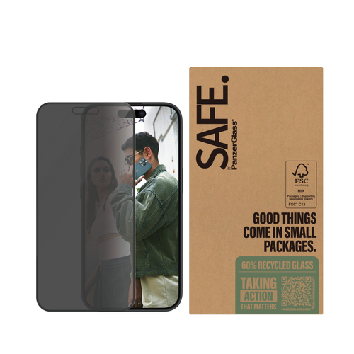 SAFE by PG Priv Scrn iPhone 16 6.1UWF, afbeelding 2