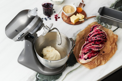 KitchenAid Artisan Küchenmaschine 5KSM175PS Medaillon-Silber – Foto 5 von 6