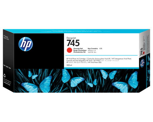 Original HP 745 High Capacity Chromatic Red Ink Cartridge - image 1