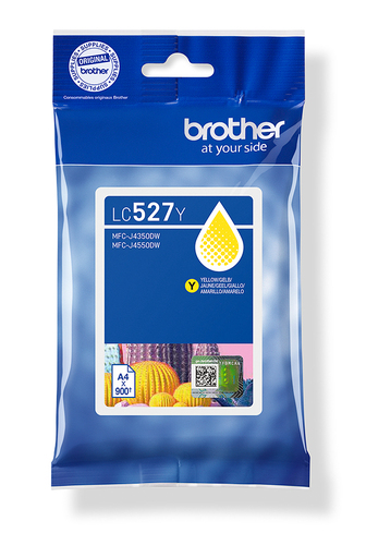 BrotherLC527YYellowInkCart900pages - image 1
